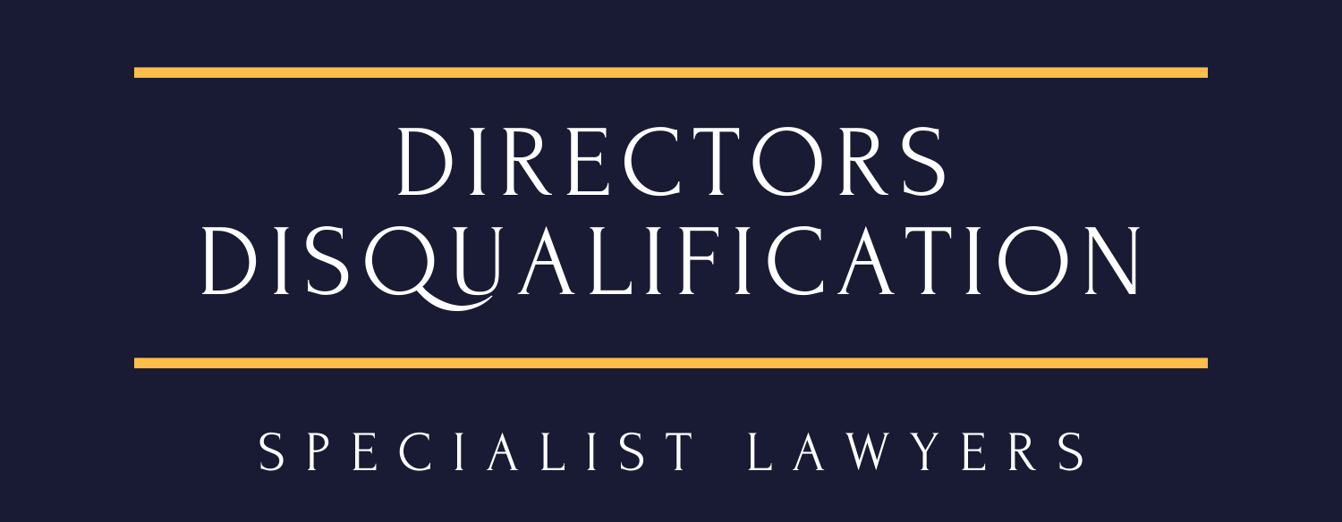 Directors Disqualification
